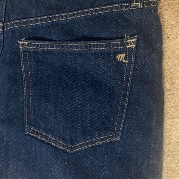 Madewell Rigid Denim Straight Skirt Size 27 - Picture 8 of 9